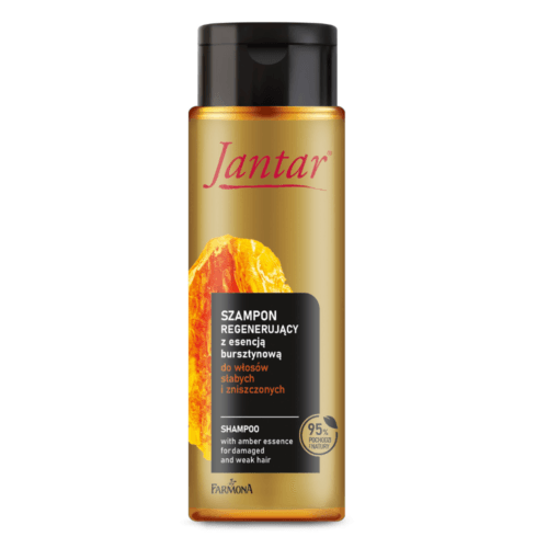 Farmona Jantar Regenerating Shampoo with Amber Essence for Weak and Damaged Hair 300 ml