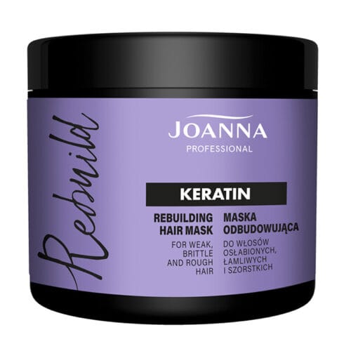 Joanna Professional Keratin Rebuilding Mask Weak Dry Damaged Hair 500g