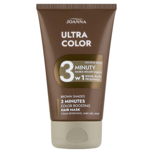 Joanna Ultra Color 3 Minutes Colour Enhancing Hair Conditioner Brown Shades 100g