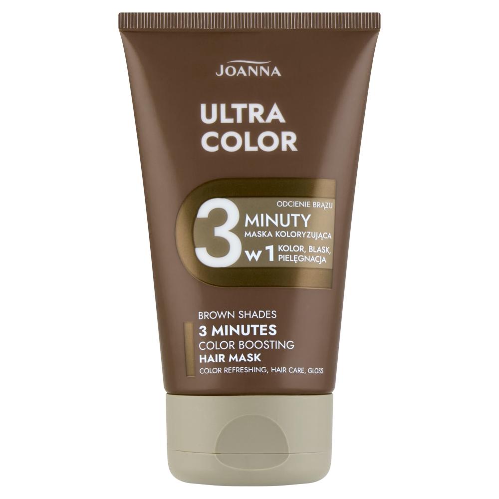 Joanna Ultra Color 3 Minutes Colour Enhancing Hair Conditioner Brown Shades 100g