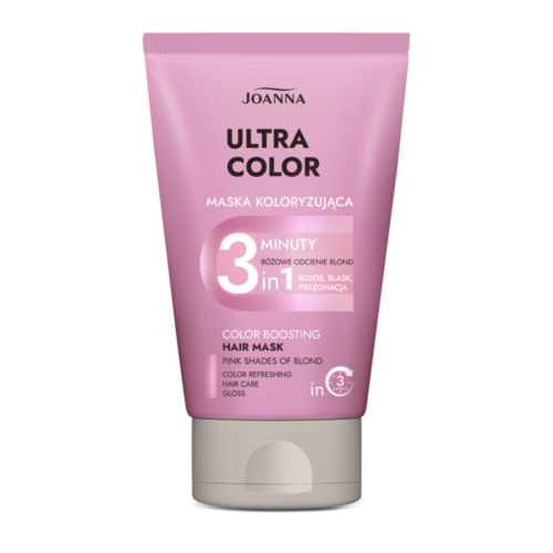 Joanna Ultra Color 3 Minutes Colour Enhancing Hair Conditioner Pink Shades 100g
