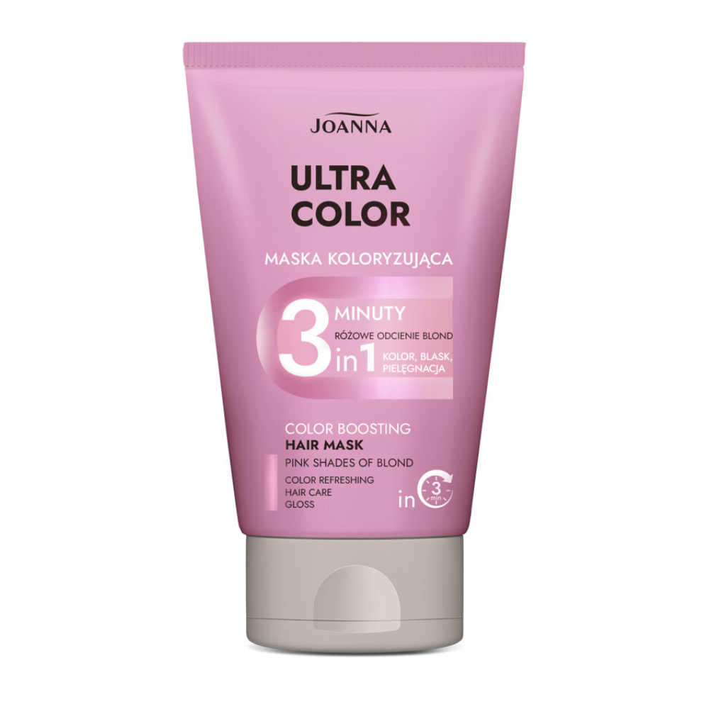 Joanna Ultra Color 3 Minutes Colour Enhancing Hair Conditioner Pink Shades 100g