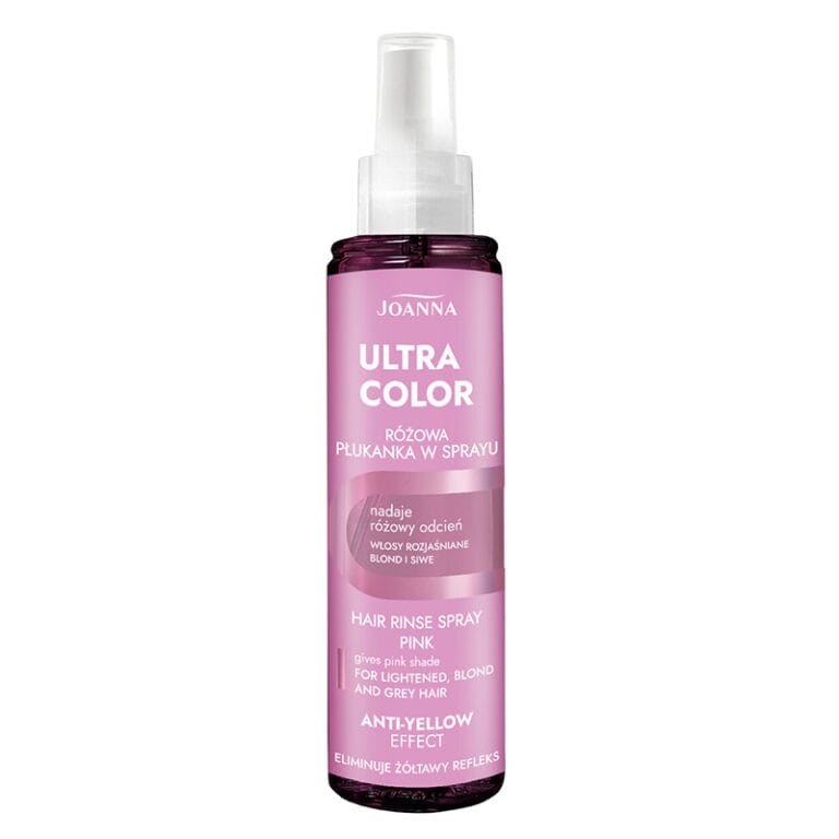 Joanna Ultra Color System Pink Hair Rinse in Spray 150ml - ProCosmeticsUK