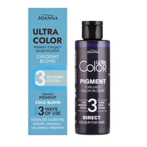 Joanna Ultra Color Hair Toning Pigment Cold Blonde 100g