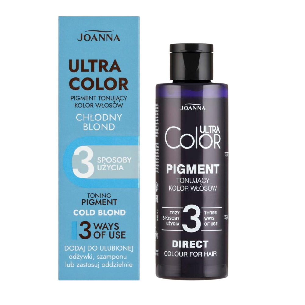Joanna Ultra Color Hair Toning Pigment Cold Blonde 100g