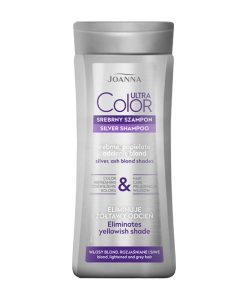 Joanna colour enhancing shampoo for grey silver blond shades.
