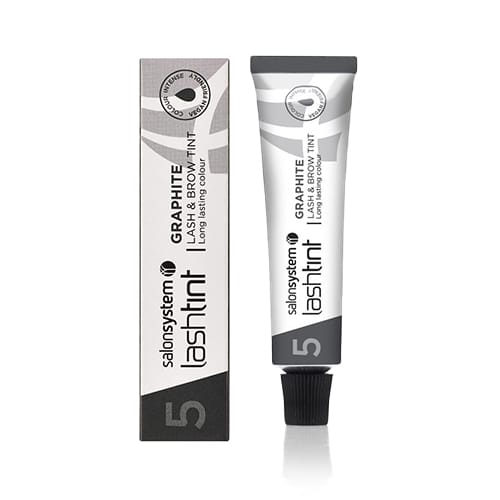 Salon System Lash and Brow Tint Colour Intense Graphite Vegan Friendly 15ml