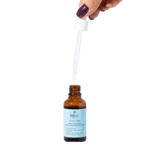 Miya Cosmetics BEAUTY.lab Moisturising Serum with Triple Hyaluronic Acid 2% 30ml