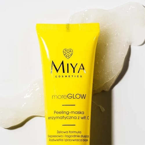 Miya Cosmetics moreGLOW Enzymatic Gel Peeling-Mask with Vitamin C 60ml