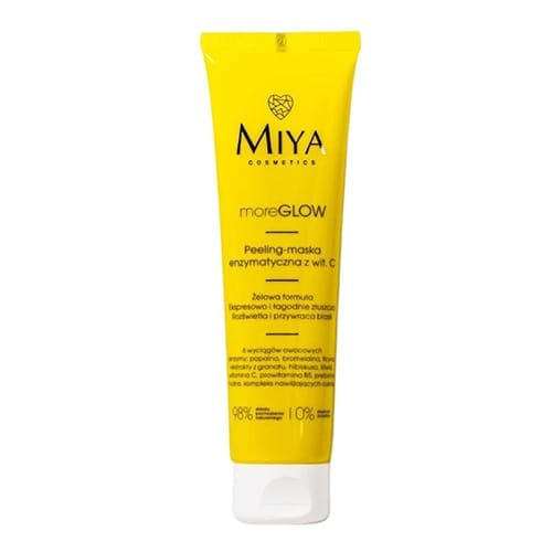 Miya Cosmetics moreGLOW Enzymatic Gel Peeling-Mask with Vitamin C 60ml