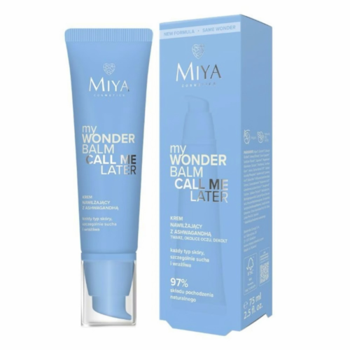 Miya Cosmetics myWONDERBALM Call Me Later Moisturising Cream with Ashwagandha 75ml