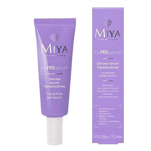 Miya Cosmetics Tripeptide Gel Serum for First Signs of Aging