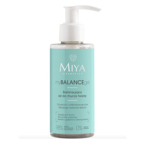 Miya myBALANCEgel Sebum Regulating Face Wash Gel 140ml