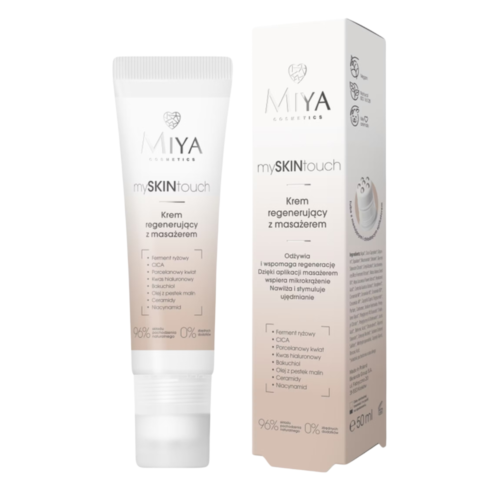 Miya mySKINtouch Regenerating Cream with Massager 50ml