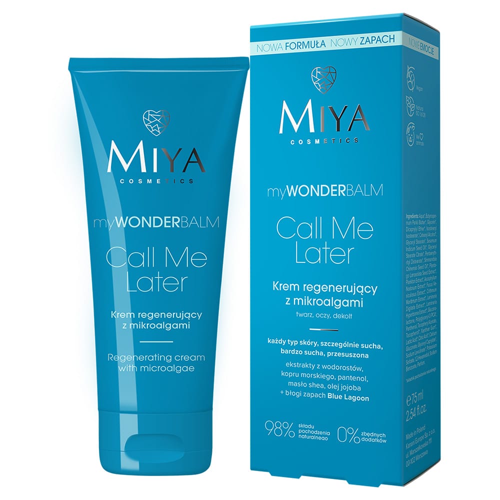 Miya myWONDERbalm Regenerating Cream with Microalgae 75ml