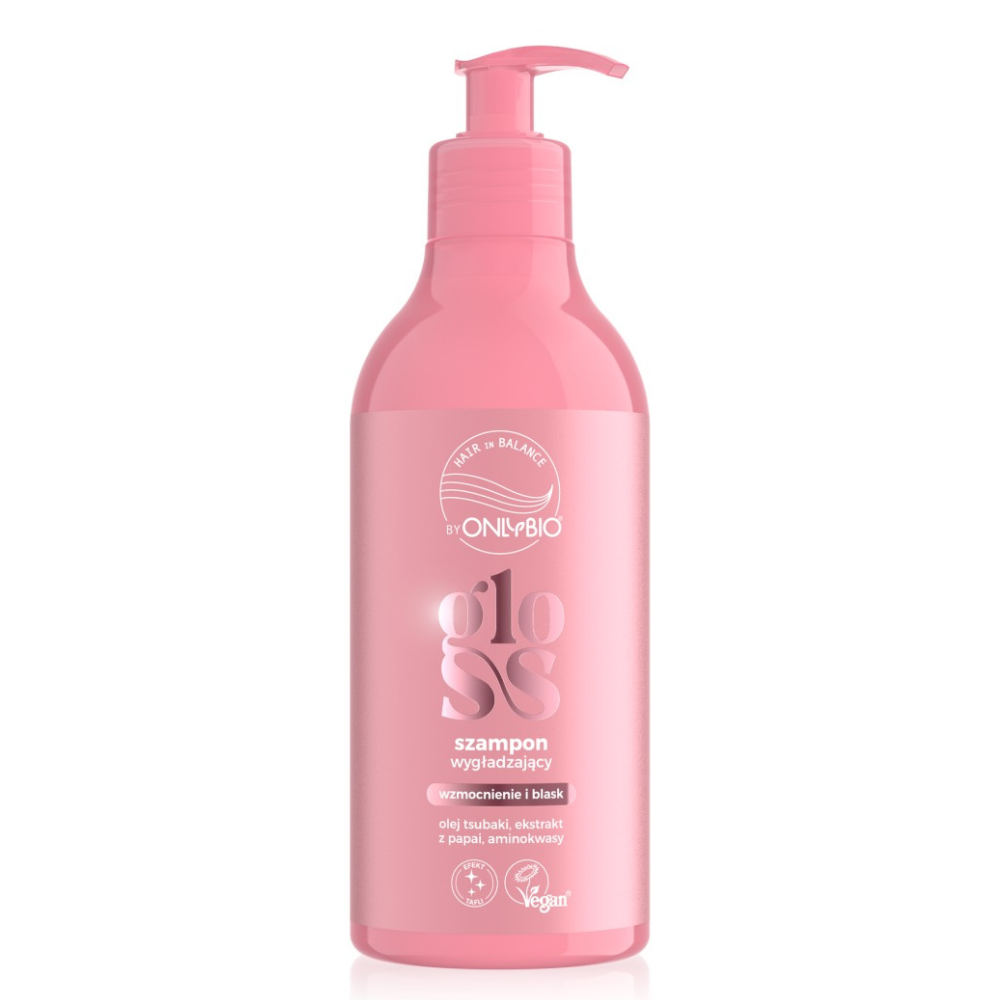 OnlyBio Hair in Balance Gloss Smoothing Shampoo 400ml
