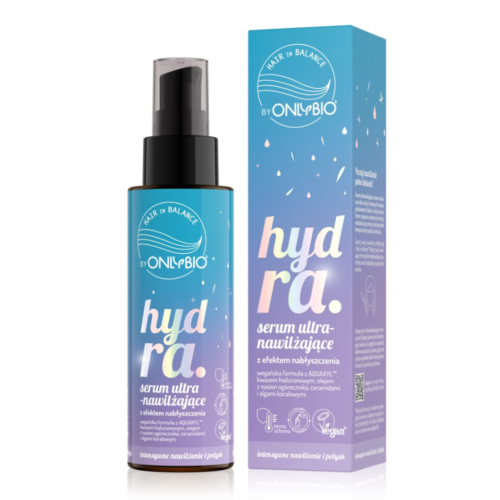 OnlyBio Hair in Balance Hydra Ultra Hydrating Hair Serum with Shine Effect 100ml