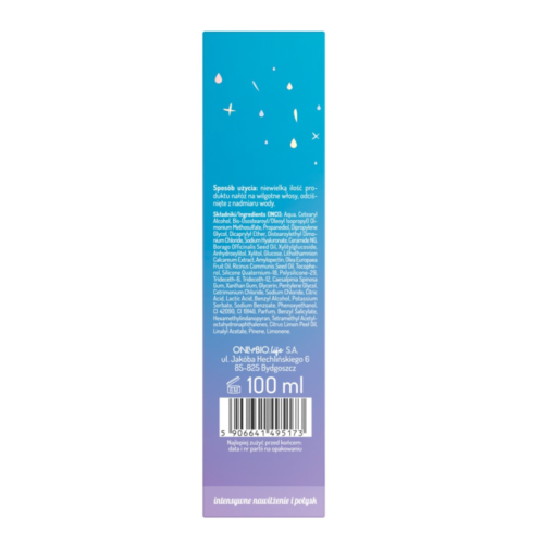 OnlyBio Hair in Balance Hydra Ultra Hydrating Hair Serum with Shine Effect 100ml