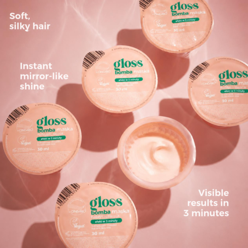 OnlyBio Hair in Balance Gloss Bomba Shine-Enhancing Hair Mask 30ml