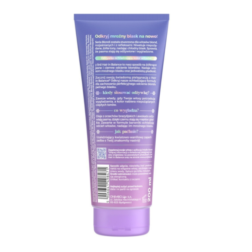 OnlyBio Hair in Balance Blondi Hair Colour Cooling Conditioner 200ml