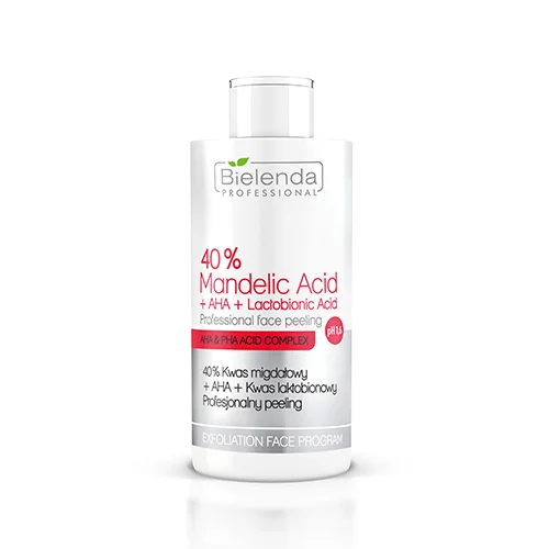 Bielenda Professional 40% Mandelic Acid + AHA + Lactobionic Acid Professional Face Peeling, 150g