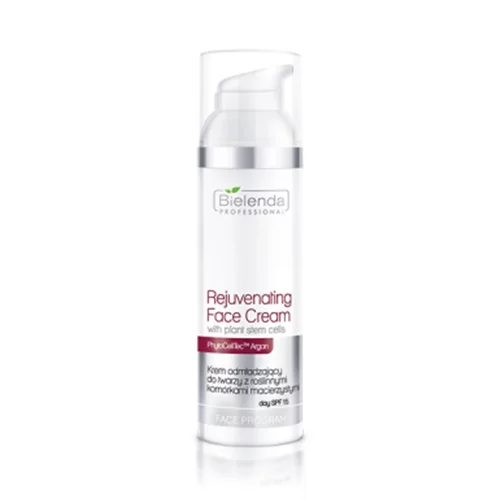 Bielenda Professional Rejuvenating Face Cream with Plant Stem Cells PhytoCellTecTH Argan  SPF15, 100ml