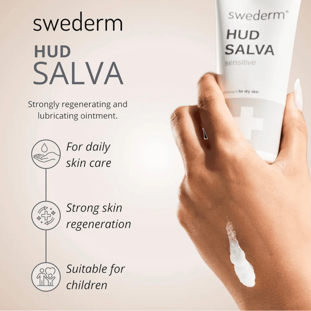 Swederm Hudsalva Sensitive Ointment for Dry Rough Atopic Skin 50ml