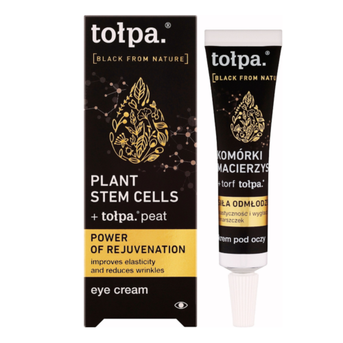 Tołpa Black From Nature Firming Anti-Wrinkle Eye Cream with Plant Stem Cells 10ml