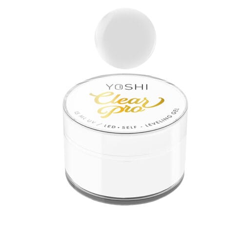 YOSHI Clear Pro Nail Builder Gel UV LED Self-Leveling