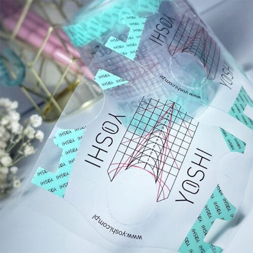 YOSHI Transparent Nail Extension Forms