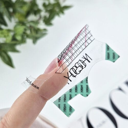 YOSHI Transparent Nail Extension Forms