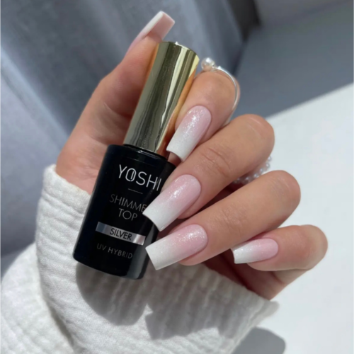 YOSHI Top UV LED Shimmer Silver 10ml