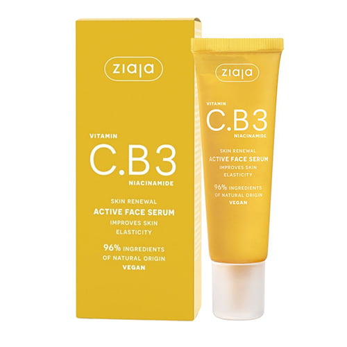 Ziaja Vitamin C.B3 Niacinamide Active face serum