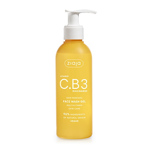 Ziaja Vitamin C.B3 Niacinamide Face Wash Gel 190ml